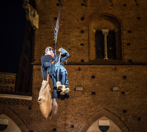 befana piazza del campo siena 6 gennaio 2018